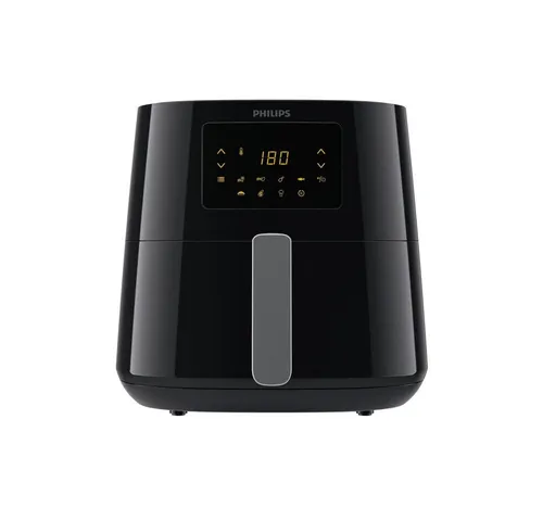 Philips HD9270/70 Essential XL Heißluftfritteuse - Schwarz, 1,2 kg Fassungsvermögen für bis zu 5 Portionen, 90 % weniger Fett mit Rapid Air Technologie