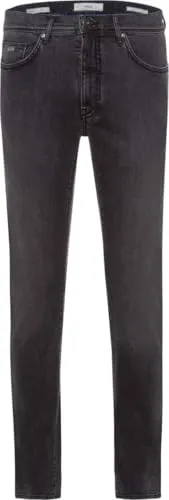 BRAX Feel Good Style Cadiz Grey Used 44/34 - Moderne Straight Fit Jeans aus hochwertigem Baumwollmix, bietet sportliche Details und eine authentische Used-Optik für einen lässigen Look.