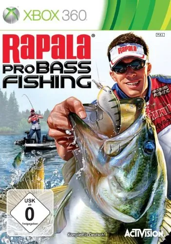 Rapala Pro Bass Fishing XB360 - Budget 2010 für Xbox 360 - Action-/Abenteuerspiel für die Xbox 360, ideal für Angelfans und Familien, USK ab 0 Jahren, neu und originalverpackt.