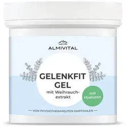 ALMIVITAL Gelenkfit Gel – Intensive Gelenkpflege mit Weihrauch & Hyaluron 250 ml - Massageöl für beanspruchte Gelenke mit natürlichem Weihrauch und feuchtigkeitsspendendem Hyaluron – für spürbare Linderung und Pflege.
