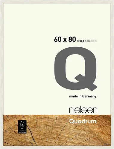 nielsen Bilderrahmen Holz Quadrum, 1 Stück - Eleganter Holzrahmen mit 16 mm starkem Profil und klarem Design. Ideal für kleine und große Formate, gefertigt aus FSC-zertifiziertem Holz. Perfekt für stilvolle Präsentation Ihrer Bilder.
