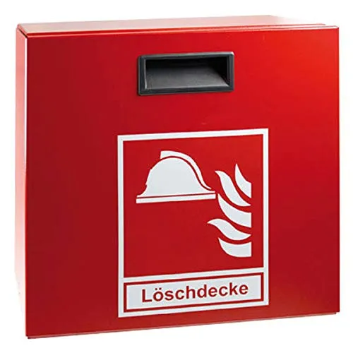 MINIMAX Löschdeckenschutzbox LD1 Löschdeckenbehälter aus verzinktem Stahlblech Maße (B x H x T): 31,5 x 31,5 x 15 cm Gewicht: 3,5 kg