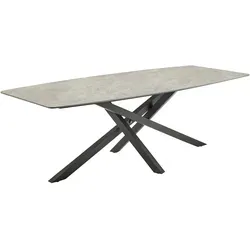 LC Garden Como Gartentisch mit Sintered Stone Tischplatte - Eleganter Gartentisch für 6–8 Personen mit pflegeleichter Sintered Stone Tischplatte. Modernes Aluminiumgestell sorgt für Stabilität und Beinfreiheit. Ideal für Garten, Terrasse oder Balkon.