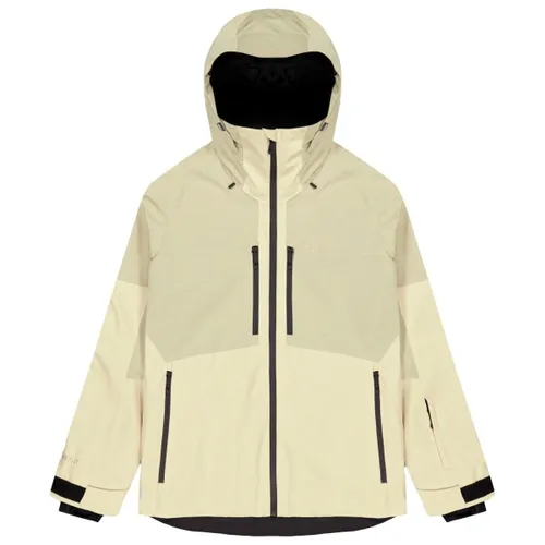 Picture Sygna Jacket wood ash (C) XS - Daunen Skijacken Damen mit 20K/20K Membran für höchsten Nässeschutz und atmungsaktive Leistung, ideal für Skifahrer, die Wert auf Nachhaltigkeit und Komfort legen.