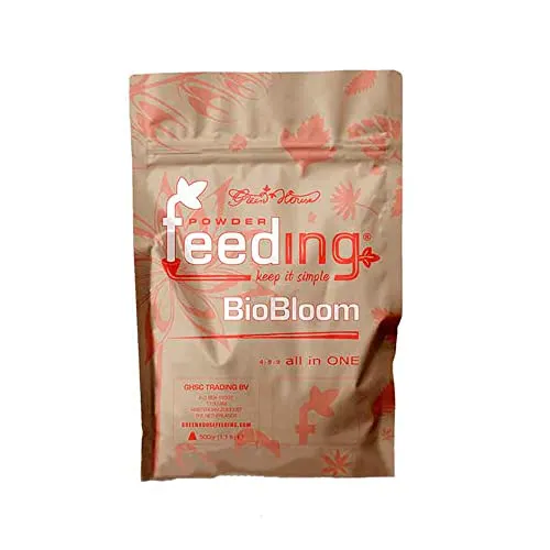 Green House Powder Feeding BioBloom (500g) - Hochwertiges Mineralpulver für die Pflanzenpflege, ideal zur Unterstützung des Wachstums. Ideal für Hobbygärtner und professionelle Anwendungen.