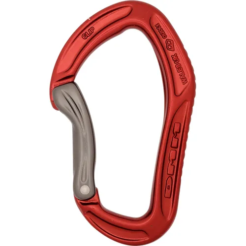 DMM Alpha Sport Bent Karabiner (Größe One Size, red)