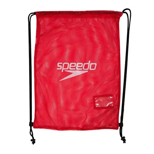 Speedo Tasche Rucksack Equip Mesh Bag, rot, 35 liters, 8074076446