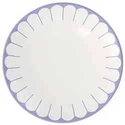 Villeroy & Boch Frühstücksteller Fleur bleu Ostergeschirr, 21 cm blau