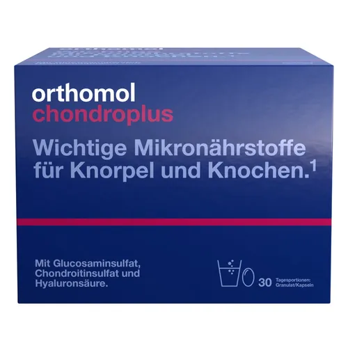 Orthomol chondroplus Granulat Kapseln 1 P - rezeptfreies Kombipack, unterstützt Gelenkgesundheit und Mobilität