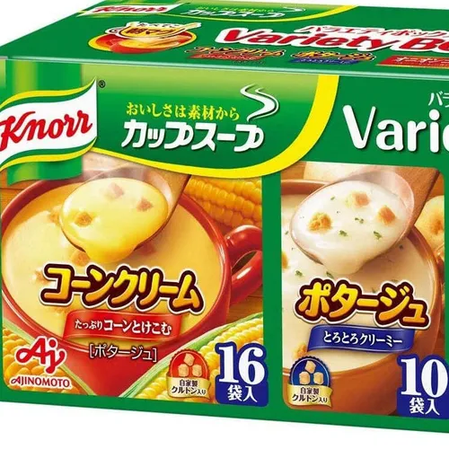 Knorr Tasse Suppe 3 Geschmacksrichtungen Instant Suppe Vorrat Sortenbox 30 Pa...