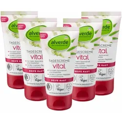 dm-drogerie markt GmbH & Co. KG Tagescreme Vital Bio-Lupinen-Peptide - alverde Naturkosmetik 5 x 50 ml, Tagescreme, alverde Naturkosmetik