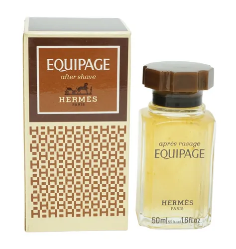 Hermes EQUIPAGE After Shave 50ml - Herren Aftershave mit 50ml, für einen frisch duftenden und beruhigten Teint nach der Rasur – ideal für anspruchsvolle Männer.