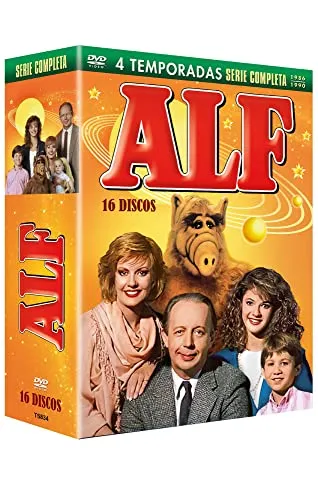 Alf Serie Completa Temporadas 1-4 (16 DVD) - DVD