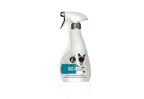 7Pets Dog Away Spray – Hunde Fernhalte Spray 500 ml - Effektives Fernhalte-Spray für Hunde, ideal zur Unterstützung der Tierausbildung. Die handliche 500 ml Flasche sorgt für eine einfache Anwendung im Alltag.