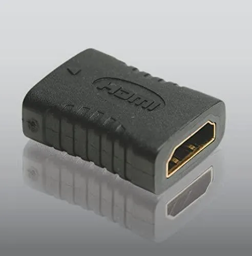 Purelink X-HA HDMI/Mini HDMI Adapter, schwarz - Video Kabel mit kompaktem Design für optimale Verbindung zwischen HDMI und Mini HDMI, ideal für Kameras und tragbare Geräte.