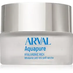 Arval Aquapure Hyaluronic Rich Cream 50ml - Anti-Aging-Creme mit intensiver Feuchtigkeit, angereichert mit Hyaluronsäure für eine strahlende und jugendliche Haut.