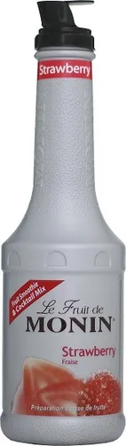  Le Sirop de Monin Fruchtpüree Erdbeer 1,0l Flasche 13,1€/l