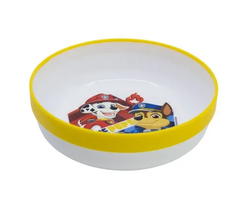 PAW PATROL Müslischale Kindergeschirr ab 4 Jahren Schale für Kinder mikrowellengeeignet