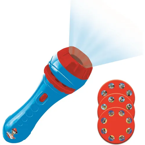 Lexibook LTC050PA 81168 - Paw Patrol Taschenlampe und Projektor, 2-in-1 mit 24 Bildern für kreative Geschichten und Licht in der Dunkelheit