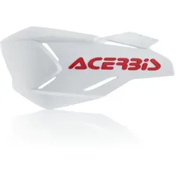 Acerbis Ersatz Cover Handschutz X-Factory Weiß/Rot 0022399.239 - Sonstige, hochwertiges Ersatzcover für optimalen Schutz und stylisches Design in Weiß und Rot.
