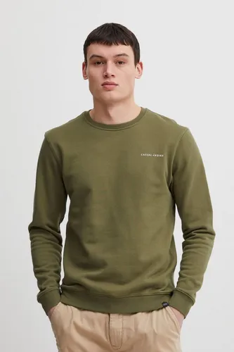 Casual Friday Rundhalspullover CFSeverin Rundhalspullover mit Schriftzug