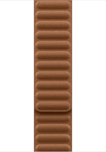 Apple Watch 46 mm Karamellfarbenes Magnetisches Armband - S/M - Armband aus hochwertigem Kunstleder, für Handgelenksumfang 14-18 cm, verleiht Ihrer Apple Watch einen eleganten Look und sorgt für optimalen Tragekomfort.