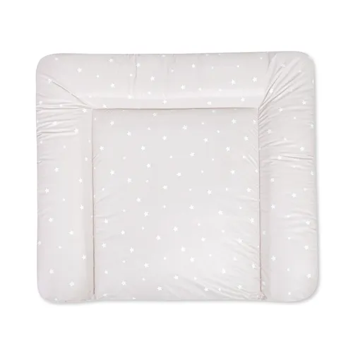 Julius Zöllner Wickelauflage Softy 75x75 Folie Star beige - Wickelauflage für höchsten Komfort, wasserabweisend und pflegeleicht – ideal für das Wickeln Ihres Babys.