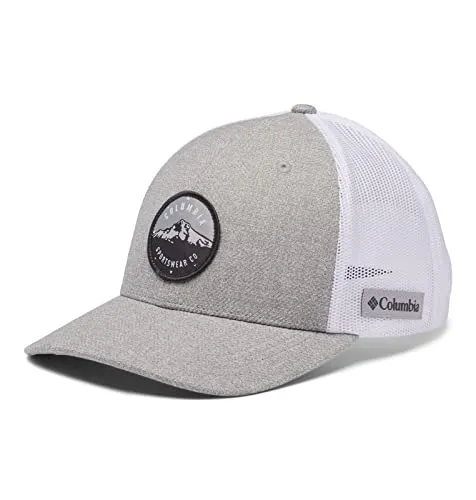 Columbia Mesh Snap Back Hut mit Mt. Hood Patch - Hüte & Caps – Stylischer Mesh Snap Back von Columbia, atmungsaktiv und ideal für Outdoor-Aktivitäten, passt sich dank verstellbarem Verschluss flexibel an jede Kopfform an.