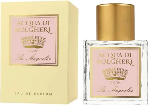 Acqua di Bolgheri Magnolie EdP - Elegantes Frauenparfum mit Noten von Bergamotte, Rose und Magnolie. Ein kraftvolles Bouquet, das feminine Eleganz und Festlichkeit ausstrahlt.