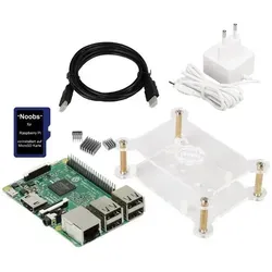 Raspberry Pi 3 Starter-Set - Mini-Computer Set für Einsteiger, ideal zum Programmieren und Basteln – alles, was Sie benötigen, um sofort loszulegen!