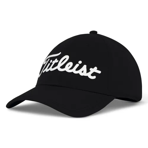 Titleist Players Performance Ballmarker Cap 25 Schwarz/Weiss - Stylische Cap mit integriertem Ballmarker, ideal für Golfer. Hochwertiges Material und modernes Design für optimalen Tragekomfort.