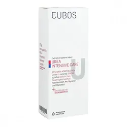 Eubos Trockene Haut Urea 10% Körperlotion - Ganzkörperpflege für extrem trockene Haut, lindert Juckreiz und unterstützt die Hautheilung mit Urea und Süßmandelöl für spürbar glatte Haut.