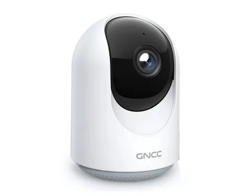 GNCC 360° Babyphone mit Kamera 1080P Wlan Baby Monitor Surveillance Camera Innen, 2-Wege-Audio, Nachtsicht, Bewegungserkennung