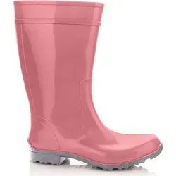 Lemigo Damen Gummistiefel, Regenstiefel "Ilse" OB SRC CI Rosa 42 - Rosa - 42