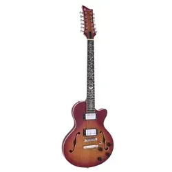 DIMAVERY LP-612 E-Gitarre, flamed sunburst (26215180)