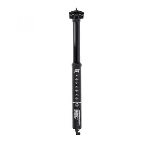 Merida Vario-Sattelstütze EXPERT TR II 34,9 mm Schwarz - stufenlos verstellbar - Die Merida Vario-Sattelstütze EXPERT TR II in 34,9 mm Schwarz bietet eine stufenlose Höhenverstellung für optimale Anpassung im All-Mountain- und Enduro-Bereich. Robuste Aluminium-Konstruktion mit interner Kabelführung sorgt für ein aufgeräumtes Design.