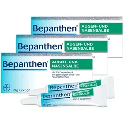 Bepanthen Augen- u. Nasensalbe 3X10 g