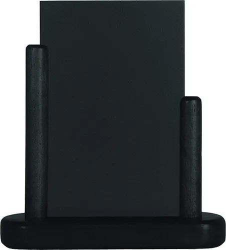 Securit Tischaufsteller ELEGANT klein schwarz