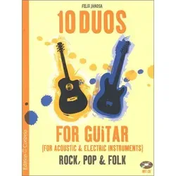 Duos for Acoustic & Electric Guitar 10