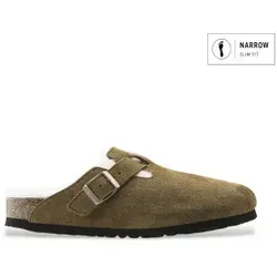 BIRKENSTOCK Boston VL Shearling 1001141, Pantoffeln - 40 EU - Clogs für Damen, mit weichem Shearling-Futter für ultimativen Komfort und warme Füße in der kalten Jahreszeit.