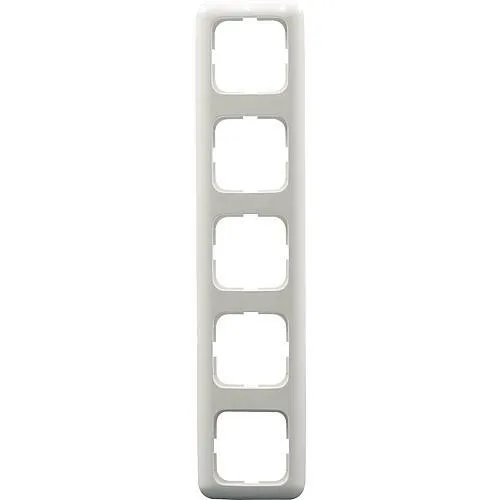 GLASRAHMEN KLEIN® SI für BUSCH-JAEGER SI RAL9010 Alpinweiß glänzend - Eleganter Glasrahmen in Alpinweiß, ideal für moderne Wandplatten. Perfekte Passform und hochwertige Verarbeitung für ein stilvolles Ambiente.