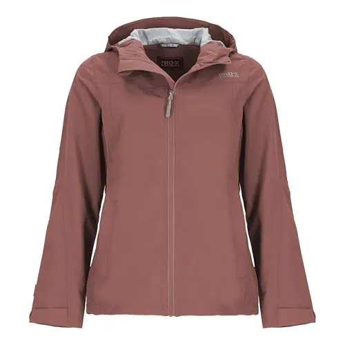 PRO-X elements Damen Jacke DORO in altrosa, Größe 40 - Stylische Damenjacke mit verstellbarer Kapuze, praktischen Seitentaschen und Smartphone-Tasche – ideal für unterwegs und modisch zugleich.
