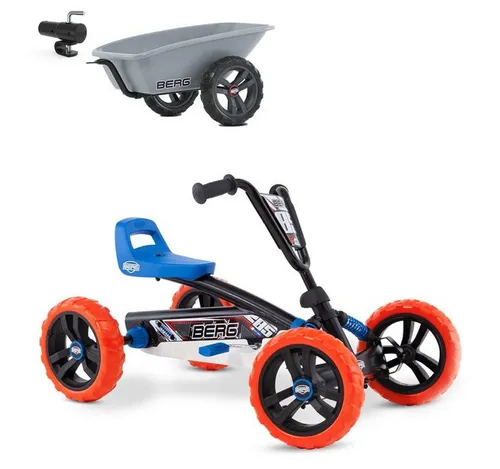 Berg Go-Kart BERG Gokart Buzzy Nitro inkl. Anhänger