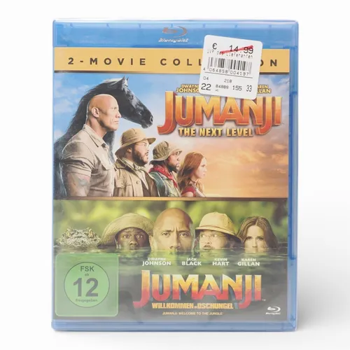 Jumanji: The Next Level / Jumanji: Willkommen im Dschungel (2 Blu-rays)