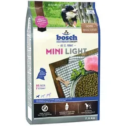 BOSCH Mini Light 2,5kg - Diätfutter für übergewichtige Hunde kleiner Rassen, neue Rezeptur mit Überraschung und 3% Rabatt für Stammkunden
