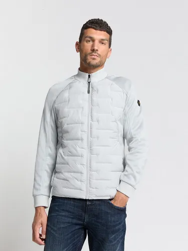 NO EXCESS Steppjacke No Excess Allwetterjacke Jacket Short Fit Sealed Knitted Mix