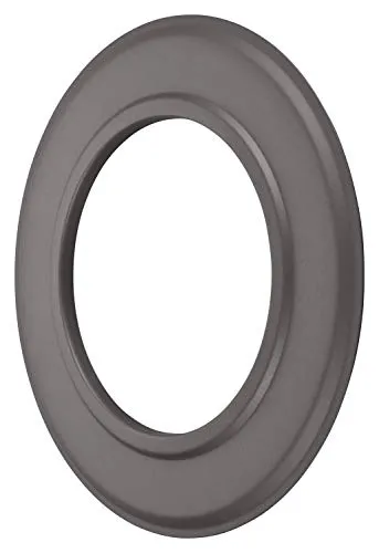 Wandrosette Ø150mm Grau - Ofenrohr Rauchrohr Wandblende - Kaminrohre mit 250mm Außendurchmesser, senotherm-lackiert in Grau, aus robustem Stahl für langlebigen Einsatz.