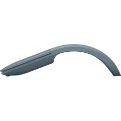 Microsoft Surface Arc Maus - Drahtlos und Blau - Computermäuse mit Microsoft BlueTrack-Technologie, dünn und leicht, ideal für unterwegs. Kabellose Reichweite bis zu 10m und bis zu 6 Monate Batterielebensdauer.