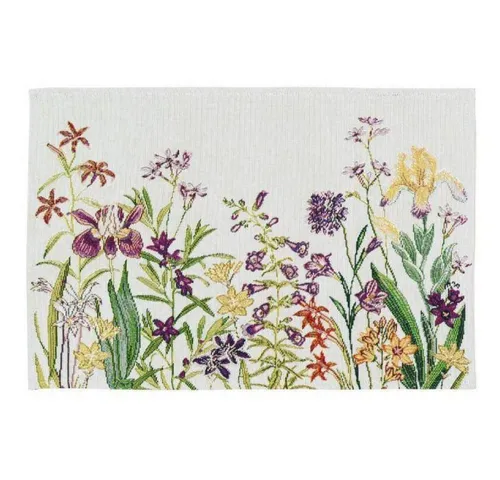 sander table + home Platzset Tischset Flowery in der Farbe Natur in 32 x 48 cm