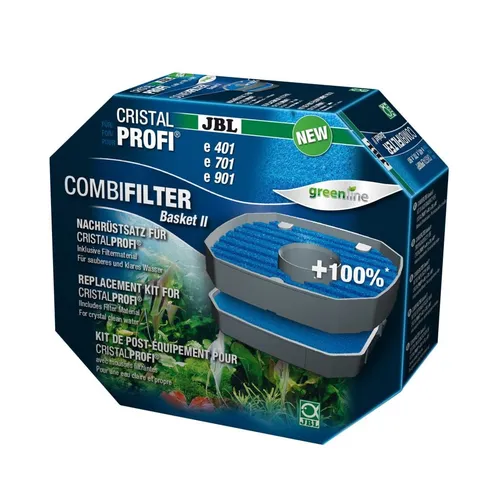 JBL CristalProfi CombiFilter Basket II für e401 e402 e701 e702 e901 e902 - Effizienter Filtereinsatz für Aquarien, geeignet für alle Wasserarten. Optimaler Schutz für Ihre Fische und Pflanzen durch hochwertige Filtertechnologie.